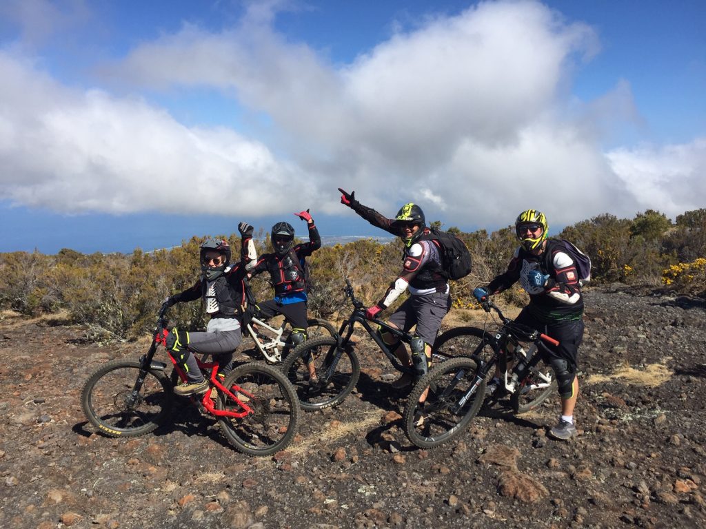 Rando VTT descente Bike Aventure Réunion